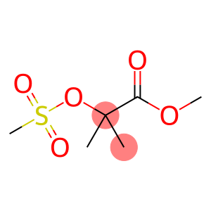 Propanoic acid, 2-methyl-2-[(methylsulfonyl)oxy]-, methyl ester