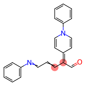 3-Pentenal, 5-(phenylimino)-2-(1-phenyl-4(1H)-pyridinylidene)-