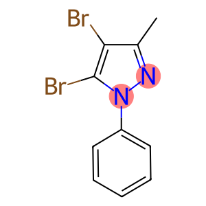 4,5-dibromo-3-methyl-1-phenyl-1H-pyrazole