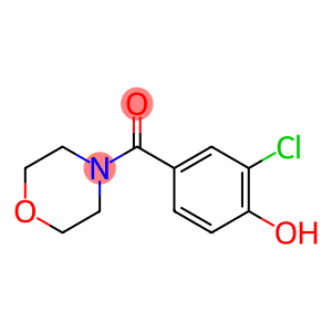 2-Chloro-4-(morpholine-4-carbonyl)phenol