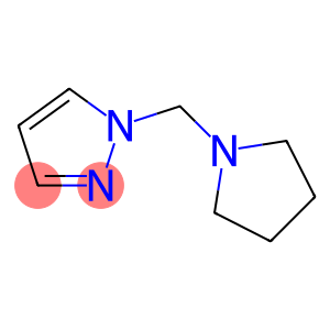 1H-Pyrazole, 1-(1-pyrrolidinylmethyl)-