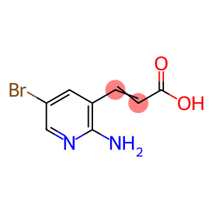 3-(2-氨基-5-溴吡啶-3)丙烯酸