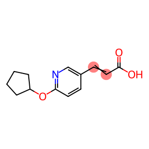 3-[6-(环戊氧基)-3-吡啶基)]丙烯酸