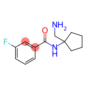 Benzamide, N-[1-(aminomethyl)cyclopentyl]-3-fluoro-