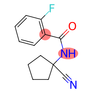 N-(1-CYANO-CYCLOPENTYL)-2-FLUORO-BENZAMIDE