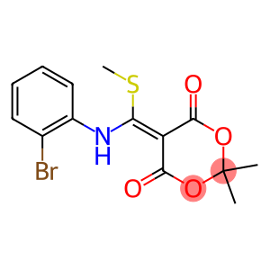 5-[2-broMoanilino(Methylthio)Methylene]-2,2-diMethyl[1,3]dioxane-4,6-dione