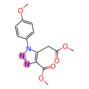 METHYL 5-(2-METHOXY-2-OXOETHYL)-1-(4-METHOXYPHENYL)-1H-1,2,3-TRIAZOLE-4-CARBOXYLATE