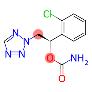 2H-Tetrazole-2-ethanol, α-(2-chlorophenyl)-, 2-carbamate, (αR)-