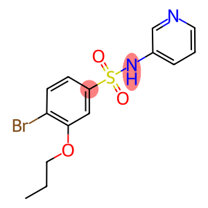 4-bromo-3-propoxy-N-(3-pyridinyl)benzenesulfonamide