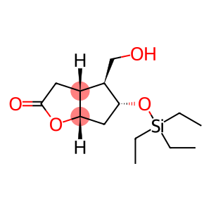 2H-Cyclopenta[b]furan-2-one,hexahydro-4-(hydroxymethyl)-5-[(triethylsilyl)oxy]-,(3aR,4S,5R,6aS)-