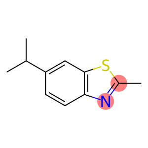 Benzothiazole, 2-Methyl-6-(1-Methylethyl)-