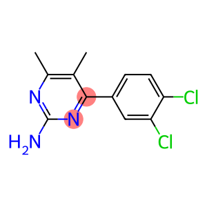 4-(3,4-DICHLOROPHENYL)-5,6-DIMETHYLPYRIMIDIN-2-AMINE