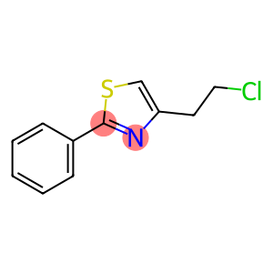 Thiazole, 4-(2-chloroethyl)-2-phenyl-