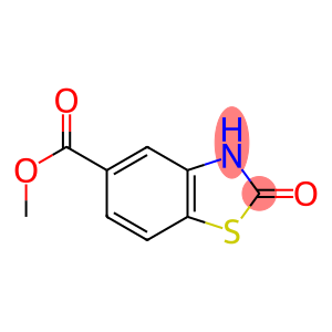 5-Benzothiazolecarboxylicacid,2,3-dihydro-2-oxo-,methylester(9CI)