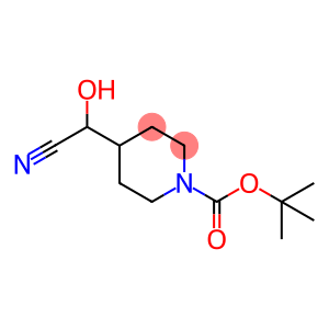 rac-tert-butyl 4-[cyano(hydroxy)methyl]piperidine-1-carboxylate