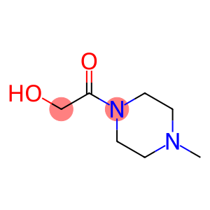 Piperazine, 1-(hydroxyacetyl)-4-methyl- (9CI)