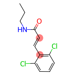 3-(2,6-dichlorophenyl)-N-propylacrylamide