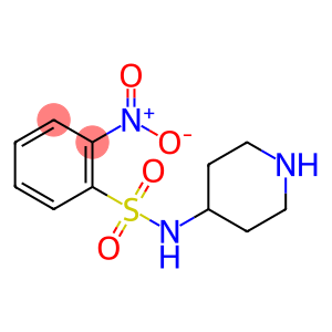 2-nitro-N-piperidin-4-ylbenzenesulfonamide