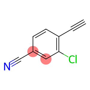 BENZONITRILE, 3-CHLORO-4-ETHYNYL-