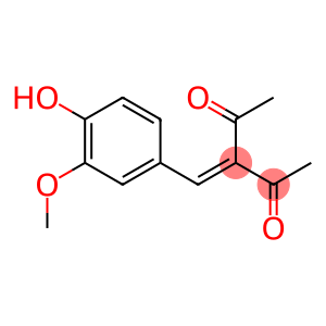 3-(4-Hydroxy-3-methoxybenzylidene)pentane-2,4-dione