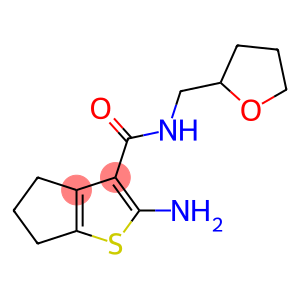 2-amino-N-(oxolan-2-ylmethyl)-4H,5H,6H-cyclopenta[b]thiophene-3-carboxamide