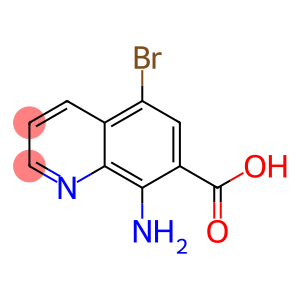 8-AMINO-5-BROMOQUINOLINE-7-CARBOXYLIC ACID