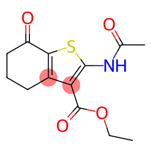 2-(乙酰基氨基)-7-氧代-4,5,6,7-四氢-1-苯并噻吩-3-甲酸乙酯