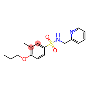 3-methyl-4-propoxy-N-(2-pyridinylmethyl)benzenesulfonamide