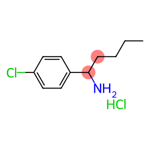 1-(4-CHLOROPHENYL)PENTYLAMINE HYDROCHLORIDE