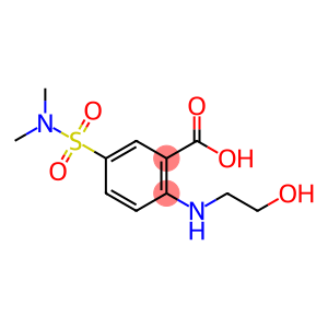 5-(二甲基氨磺酰基)-2-[(2-羟乙基)氨基]苯甲酸