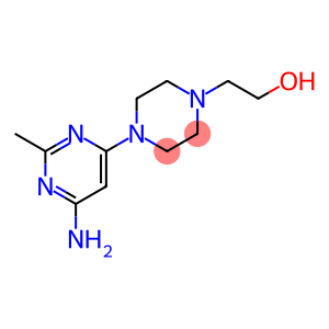 1-Piperazineethanol, 4-(6-amino-2-methyl-4-pyrimidinyl)-