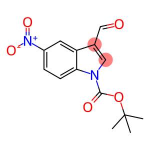 TERT-BUTYL 3-FORMYL-5-NITRO-1H-INDOLE-1-CARBOXYLATE