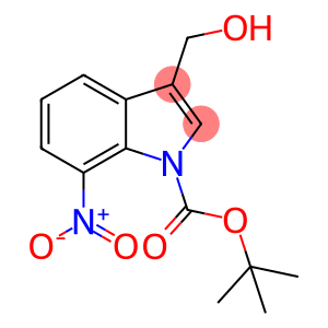 1-BOC-3羟甲基-7-硝基吲哚