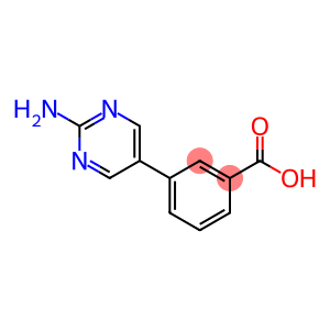 3-(2-氨基嘧啶-5-基)苯甲酸