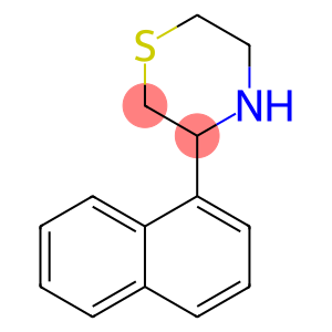 Thiomorpholine, 3-(1-naphthalenyl)-