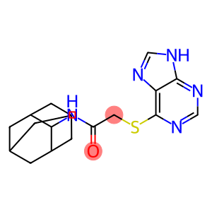 N-(2-adamantyl)-2-(7H-purin-6-ylsulfanyl)acetamide