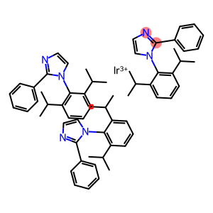 三[1-(2,6-二异丙基苯基)-2-苯基-1H-咪唑]合铱