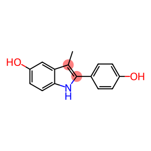 3-甲基-5-羟基-2-(4-羟基苯基)-1H-吲哚