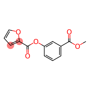 3-(methoxycarbonyl)phenyl 2-furoate