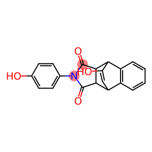 4,9-Etheno-1H-benz[f]isoindole-1,3(2H)-dione,  3a,4,9,9a-tetrahydro-10-hydroxy-2-(4-hydroxyphenyl)-