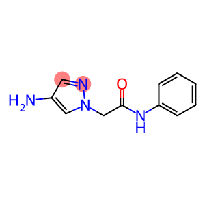 2-(4-amino-1H-pyrazol-1-yl)-N-phenylacetamide