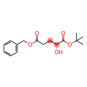 Pentanedioic acid, 2-hydroxy-, 1-(1,1-dimethylethyl) 5-(phenylmethyl) ester, (2R)-