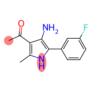 1-[4-Amino-5-(3-fluorophenyl)-2-methyl-1H-pyrrol-3-yl]ethanone