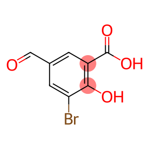 3-溴-5-甲酰基-2-羟基苯甲酸