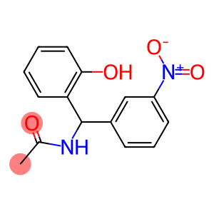 N-[(2-HYDROXY-PHENYL)-(3-NITRO-PHENYL)-METHYL]-ACETAMIDE