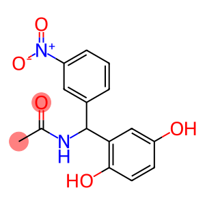 N-[(2,5-DIHYDROXY-PHENYL)-(3-NITRO-PHENYL)-METHYL]-ACETAMIDE