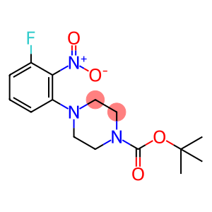 1-Piperazinecarboxylic acid, 4-(3-fluoro-2-nitrophenyl)-, 1,1-dimethylethyl ester