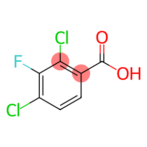 Benzoic acid, 2,4-dichloro-3-fluoro-