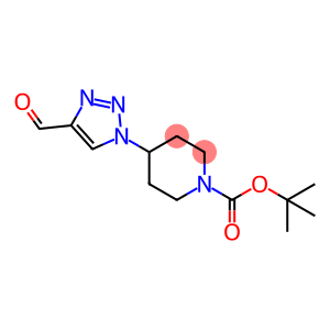 1-Piperidinecarboxylic acid, 4-(4-forMyl-1H-1,2,3-triazol-1-yl)-, 1,1-diMethylethyl ester