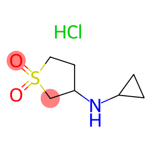 3-(cyclopropylamino)-1lambda6-thiolane-1,1-dione hydrochloride